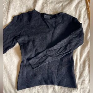Black Wool Sweater